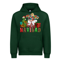 Forest Green feliz navidad Spanish Christmas Urban Hoodie - Jasminsmagicworld