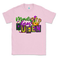 Bubblegum Pink mardi gras queen Classic Tee - FaDigitalArtStudio