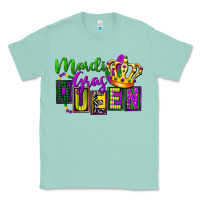 Seafoam mardi gras queen Classic Tee - FaDigitalArtStudio