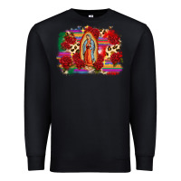 Black Our Lady of Guadalupe Premium Sweatshirt - CTS Tumbler Store