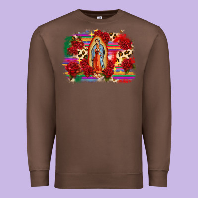 Our Lady Of Guadalupe Premium Sweatshirt Designed By Cts Tumbler Store