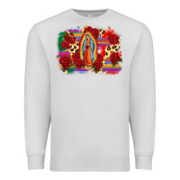 Dove Grey Our Lady of Guadalupe Premium Sweatshirt - CTS Tumbler Store
