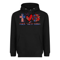 Black faith love freedom Heavyweight Hoodie - Zillion Design Studio