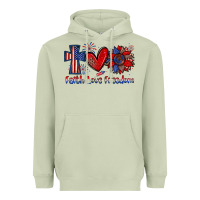 Matcha faith love freedom Heavyweight Hoodie - Zillion Design Studio