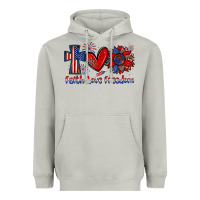 Moon Dust faith love freedom Heavyweight Hoodie - Zillion Design Studio