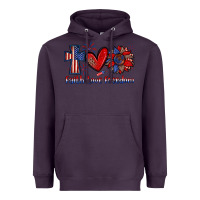 Plum faith love freedom Heavyweight Hoodie - Zillion Design Studio