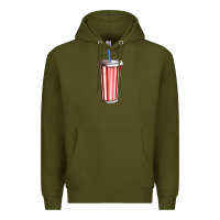 Army Green coke Premium Hoodie - AdoDesignShop