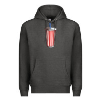 Charcoal Heather coke Premium Hoodie - AdoDesignShop