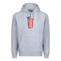 Heather Grey coke Premium Hoodie - AdoDesignShop