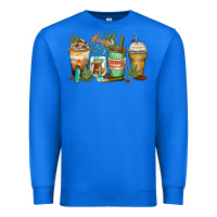 True Royal highly caffeinated coffee cups Premium Sweatshirt - Zillion Design Studio