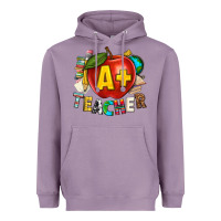 Lavender a plus teacher Heavyweight Hoodie - texasbilliewilder