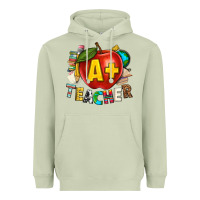 Matcha a plus teacher Heavyweight Hoodie - texasbilliewilder