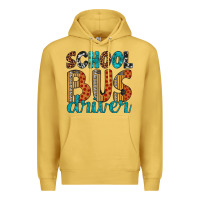 Antique Gold school bus driver Premium Hoodie - Artiststas