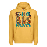 Mustard school bus driver Premium Hoodie - Artiststas
