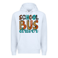 White school bus driver Premium Hoodie - Artiststas