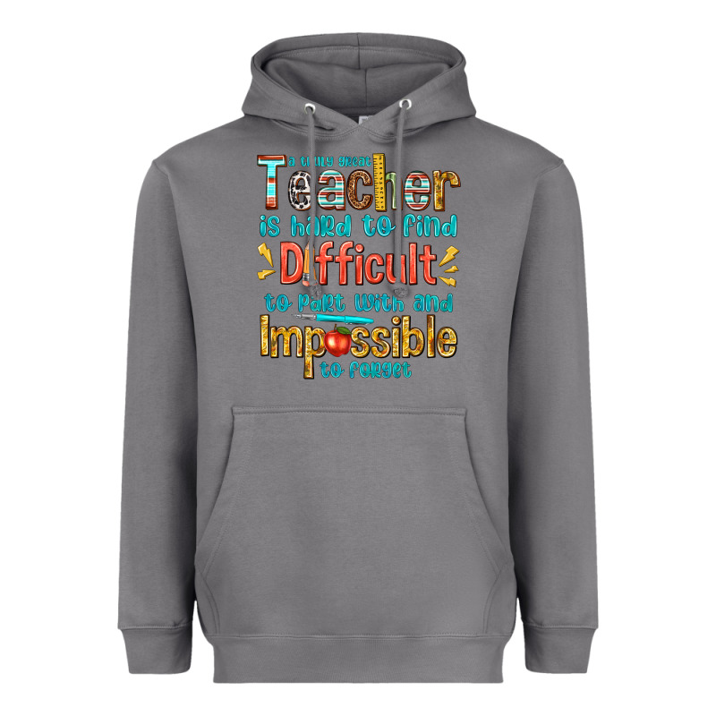 A Truly Great Teacher Heavyweight Hoodie by texasbilliewilder | Teevron