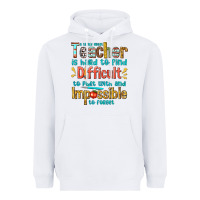 White a truly great teacher Heavyweight Hoodie - texasbilliewilder