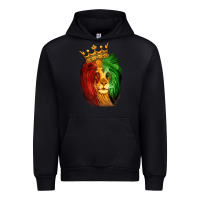 Black Juneteenth Lion King Urban Hoodie - LillyAllenDesigns
