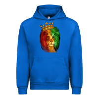 Cobalt Juneteenth Lion King Urban Hoodie - LillyAllenDesigns