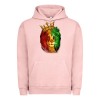 Pigment Salmon Juneteenth Lion King Urban Hoodie - LillyAllenDesigns