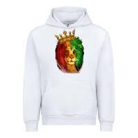 White Juneteenth Lion King Urban Hoodie - LillyAllenDesigns