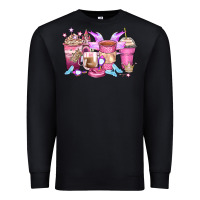 Black princess coffee cups Premium Sweatshirt - Zillion Design Studio
