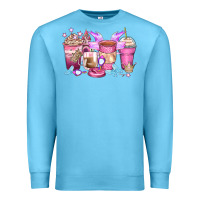 Ocean Blue princess coffee cups Premium Sweatshirt - Zillion Design Studio