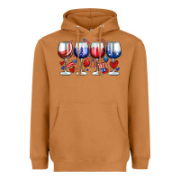 Meerkat American wine glasses Heavyweight Hoodie - Zillion Design Studio