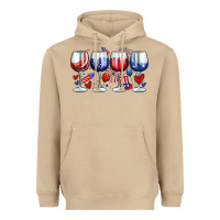 Mushroom American wine glasses Heavyweight Hoodie - Zillion Design Studio