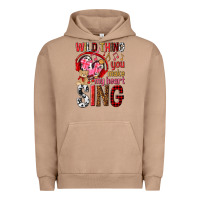 Pigment Burro wild thing you make my heart sing Urban Hoodie - NancyCooperArtShop