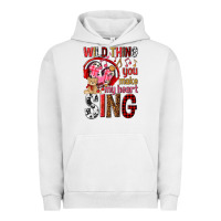 Pigment Lunar Rock wild thing you make my heart sing Urban Hoodie - NancyCooperArtShop