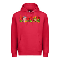 Cardinal burger with coke and stars Premium Hoodie - AdoDesignShop