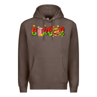Coffee burger with coke and stars Premium Hoodie - AdoDesignShop