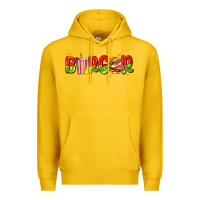 Lemon burger with coke and stars Premium Hoodie - AdoDesignShop