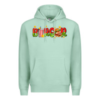 Seafoam burger with coke and stars Premium Hoodie - AdoDesignShop