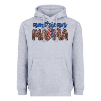 Heather Grey American mama Heavyweight Hoodie - Zillion Design Studio