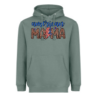 Sage American mama Heavyweight Hoodie - Zillion Design Studio