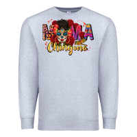Heather Grey mama chingona Premium Sweatshirt - CTS Tumbler Store