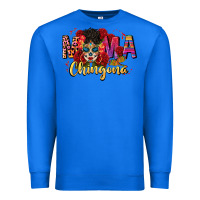 True Royal mama chingona Premium Sweatshirt - CTS Tumbler Store