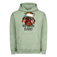 Pigment Oil Green you serious clark Christmas vacation rooster Urban Hoodie - Jasminsmagicworld