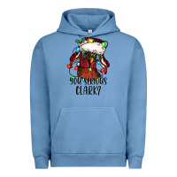 Pigment Pebble Blue you serious clark Christmas vacation rooster Urban Hoodie - Jasminsmagicworld