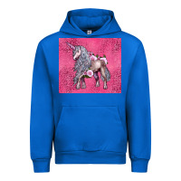 Cobalt unicorn Urban Hoodie - LillyAllenDesigns