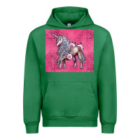 Emerald unicorn Urban Hoodie - LillyAllenDesigns