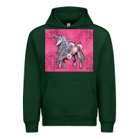 Forest Green unicorn Urban Hoodie - LillyAllenDesigns