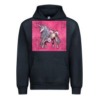 Navy unicorn Urban Hoodie - LillyAllenDesigns