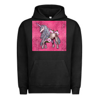 Pigment Black unicorn Urban Hoodie - LillyAllenDesigns
