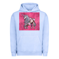 Pigment Grape Ice unicorn Urban Hoodie - LillyAllenDesigns