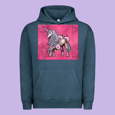 Unicorn Urban Hoodie Designed By Lillyallendesigns
