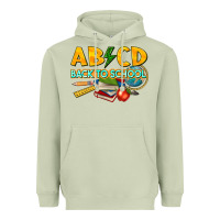 Matcha abcd back to school Heavyweight Hoodie - texasbilliewilder