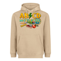 Mushroom abcd back to school Heavyweight Hoodie - texasbilliewilder